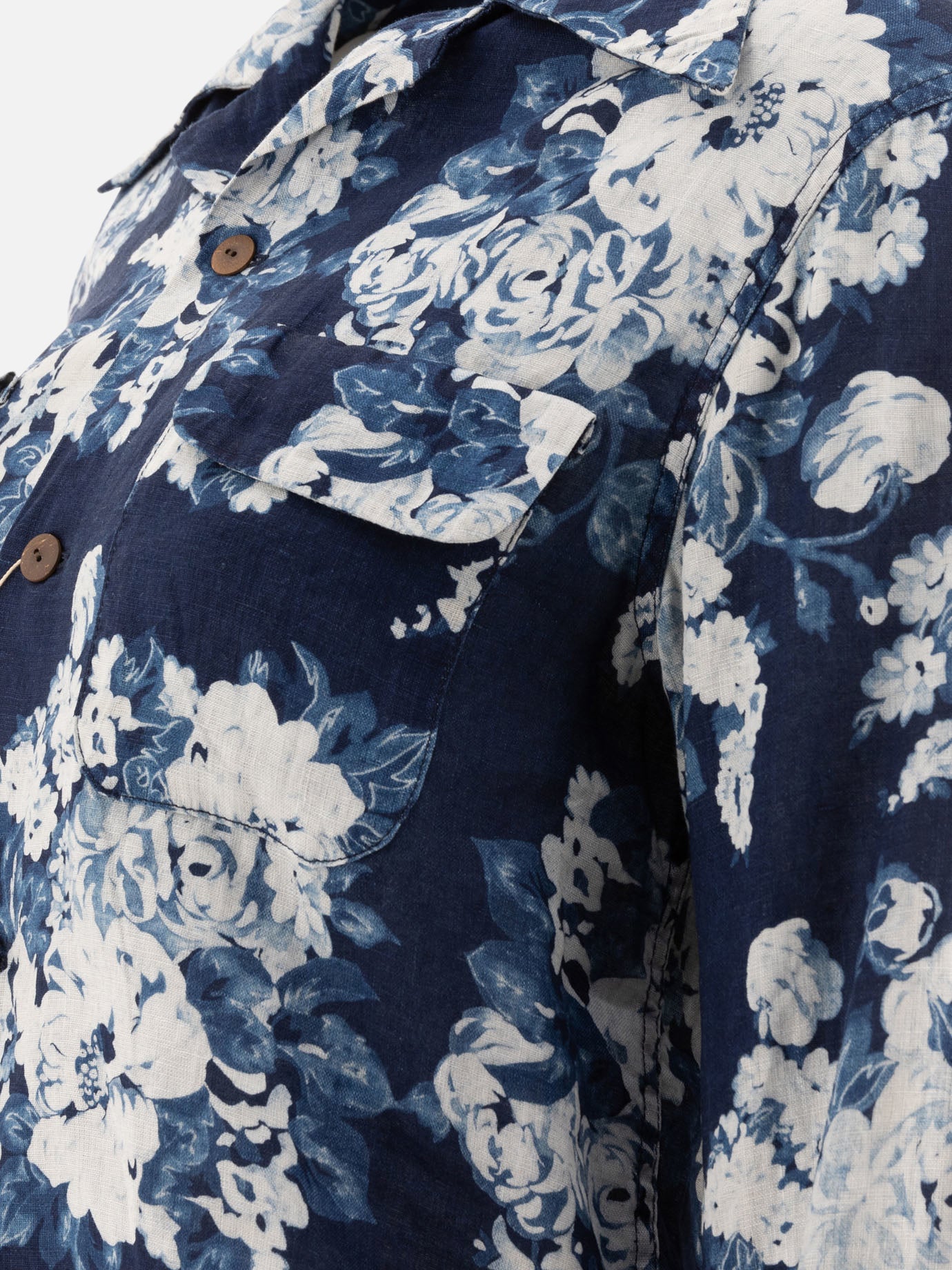 Camicie casual Floral Blu - KAPITAL Donna | PDP | VIETTI Online Store | Zoom-Modal_4
