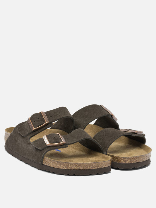Sandali casual 100% suede - 100% EVA Marrone - Birkenstock Uomo | PLP | VIETTI Online Store | 2