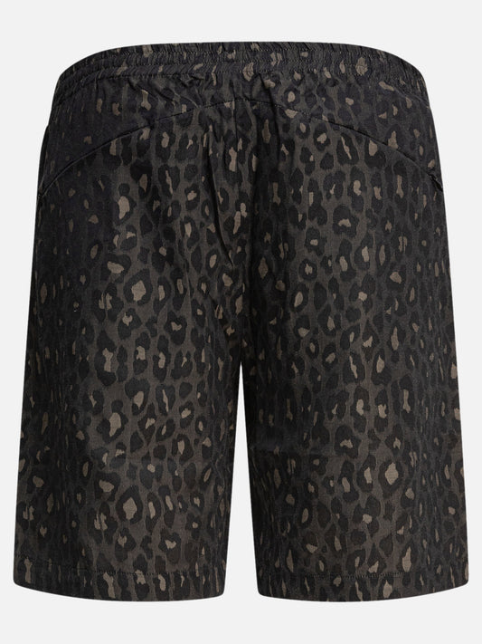 Short con lacci Animal print Marrone - Needles Uomo | PDP | VIETTI Online Store | 2