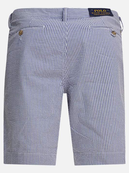 Short cinque tasche Striped Blu - Polo Ralph Lauren Uomo | PLP | VIETTI Online Store | 2