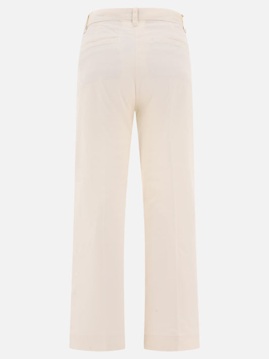 Leisure trousers Solid colour White - Polo Ralph Lauren Women | PDP | VIETTI Online Store | 2