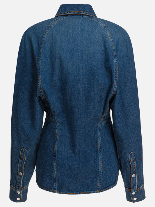 Camicie casual Solid colour Blu - Alaïa Donna | PLP | VIETTI Online Store | 2