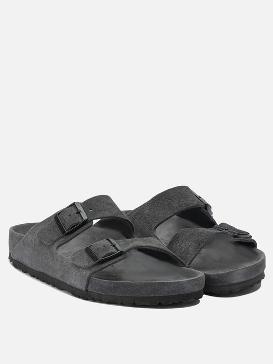 Sandali bassi 100% leather - 100% rubber Grigio - Birkenstock Uomo | PLP | VIETTI Online Store | 2