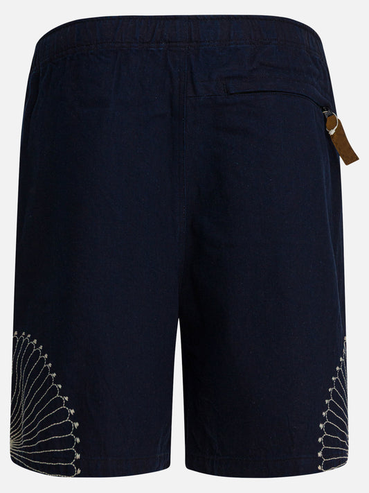 Short con lacci Denim Blu - KAPITAL Uomo | PLP | VIETTI Online Store | 2