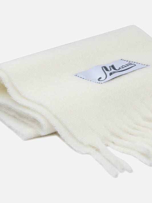 Sciarpe con frange 80% alpaca 20% polyamide Bianco - Marni Donna | PLP | VIETTI Online Store | 2