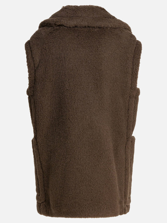 Giacche smanicate Solid colour Marrone - Max Mara Donna | PLP | VIETTI Online Store | 2
