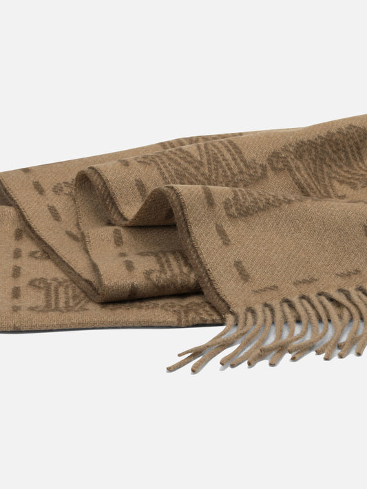 Sciarpe con frange 100% cashmere Marrone - Max Mara Donna | PLP | VIETTI Online Store | 2