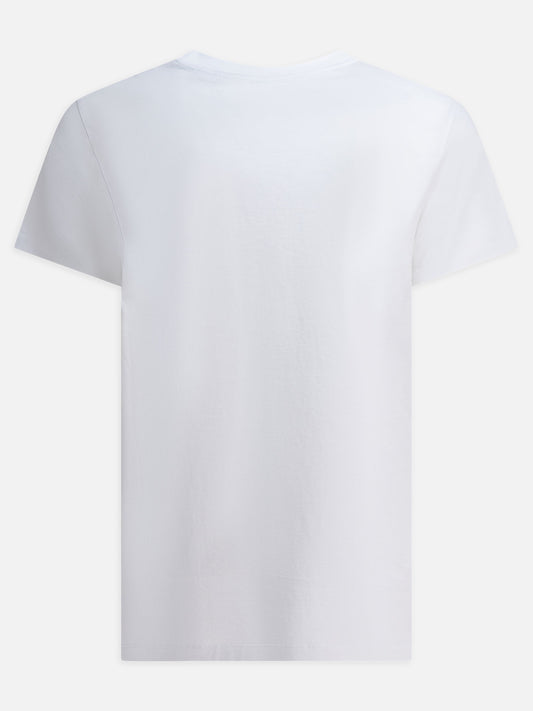 Crewneck t-shirts Logo White - Moncler Men | PDP | VIETTI Online Store | 2