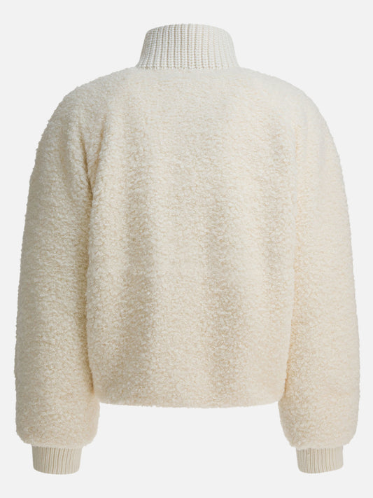 Down jackets Logo White - Moncler Grenoble Women | PLP | VIETTI Online Store | 2