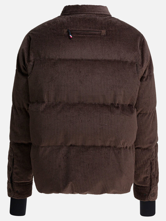 Piumini corti Solid colour Marrone - Moncler Grenoble Uomo | PLP | VIETTI Online Store | 2