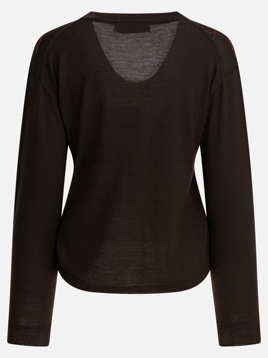 Cardigan Argyle Marrone - Our Legacy Donna | PLP | VIETTI Online Store | 2