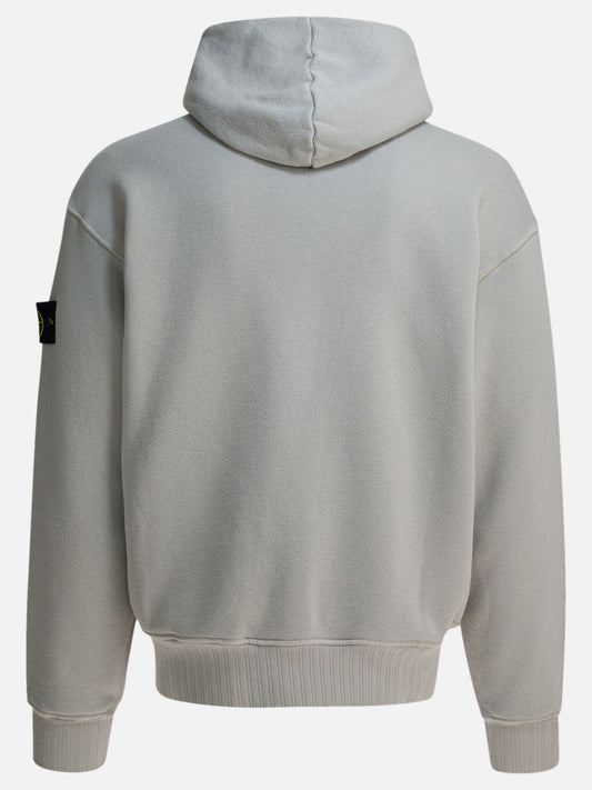 Felpe con zip Logo Grigio - Stone Island Uomo | PLP | VIETTI Online Store | 2