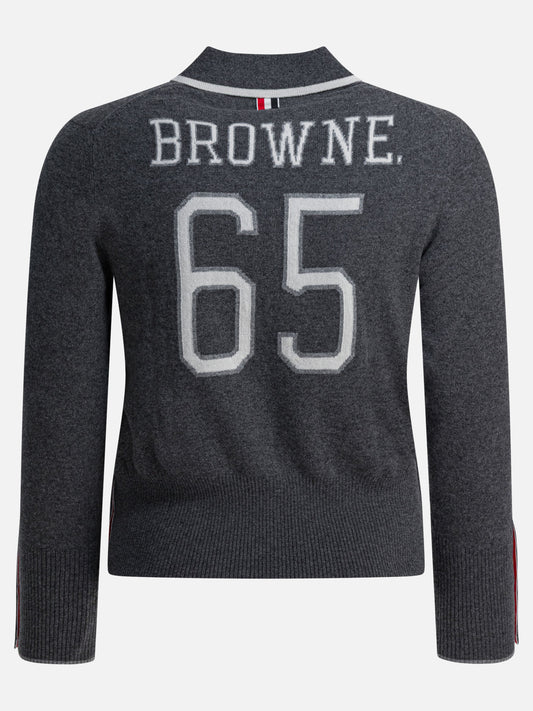 Polo con bottoni Logo Nero - Thom Browne Uomo | PLP | VIETTI Online Store | 2