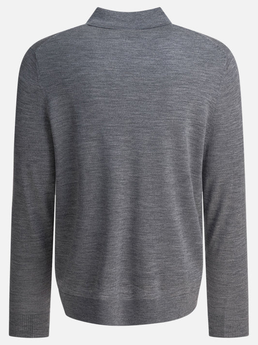 Polo con bottoni Solid colour Grigio - Vince Uomo | PLP | VIETTI Online Store | 2