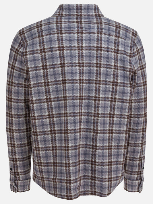 Giacche overshirt Plaid Grigio - Vince Uomo | PLP | VIETTI Online Store | 2