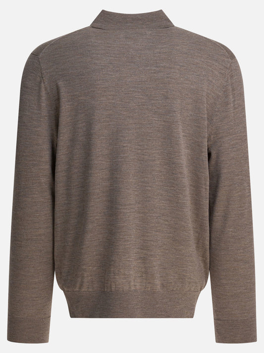 Polo con bottoni Solid colour Grigio - Vince Uomo | PLP | VIETTI Online Store | 2