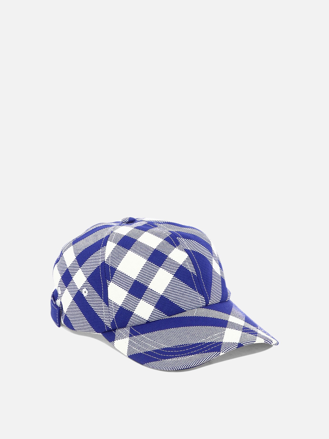 Berretto da baseball con motivo tartan