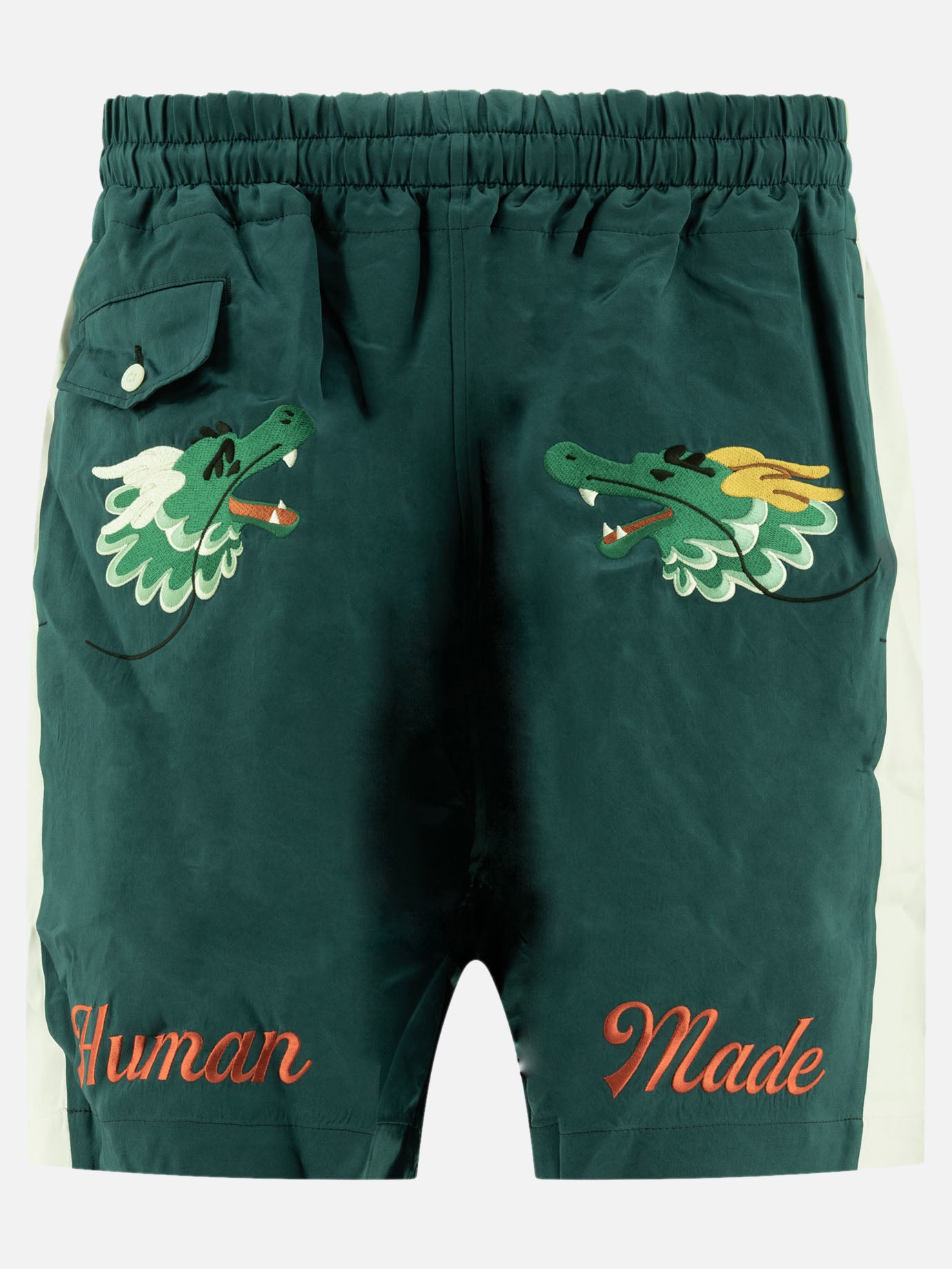 Human Made "Yokosuka" shorts Green