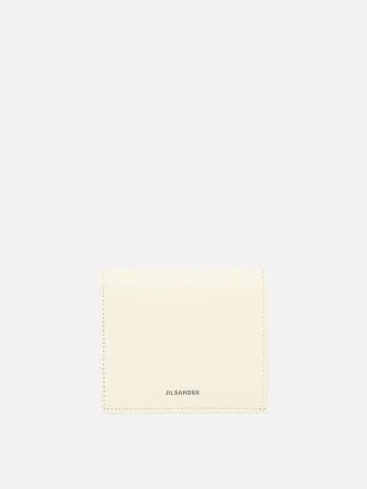 Folded wallet with embossed Jil Sander logo V