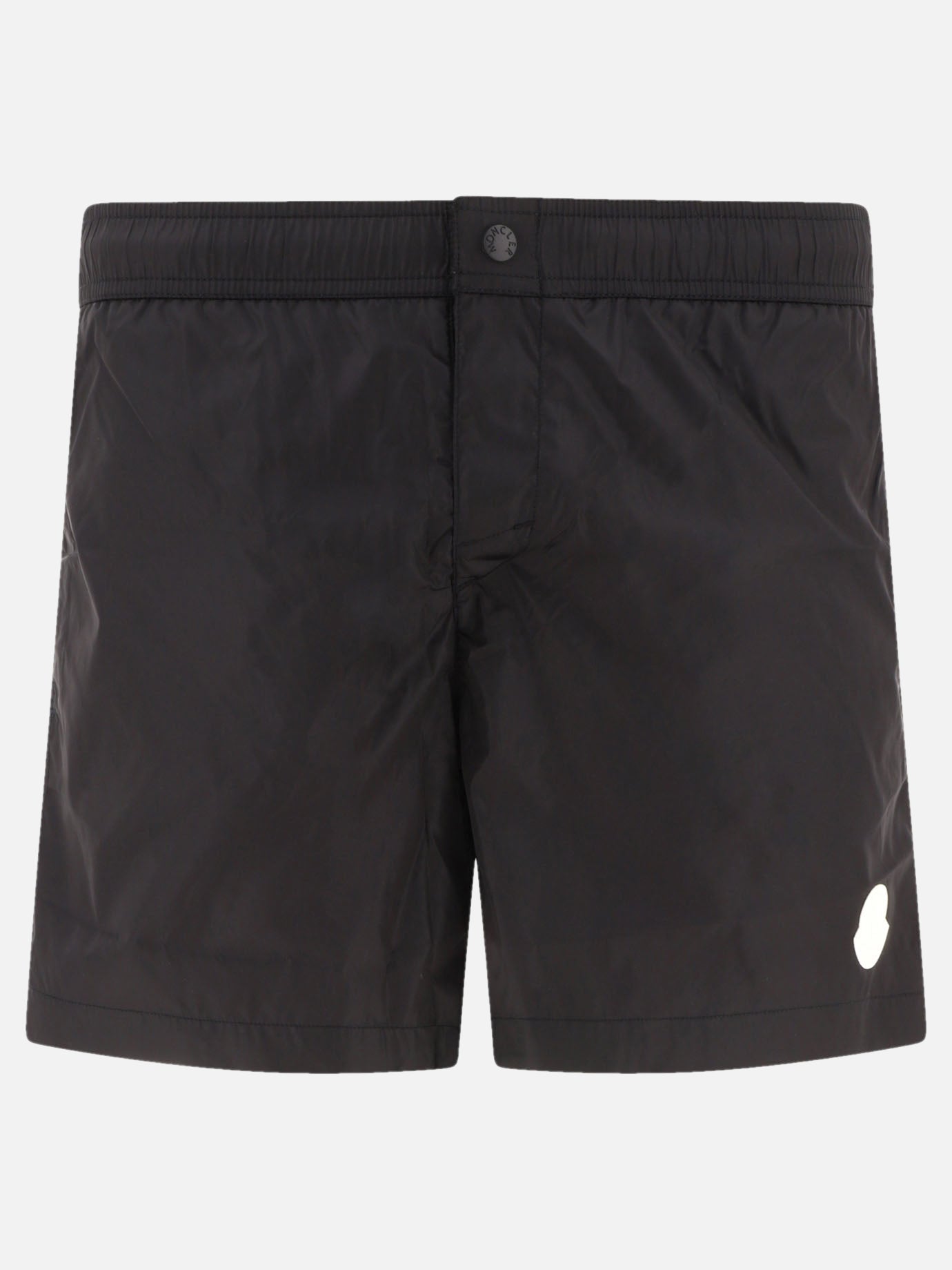 Swim shorts Logo  Black - Moncler Men | PDP | VIETTI Online Store | thumbnail