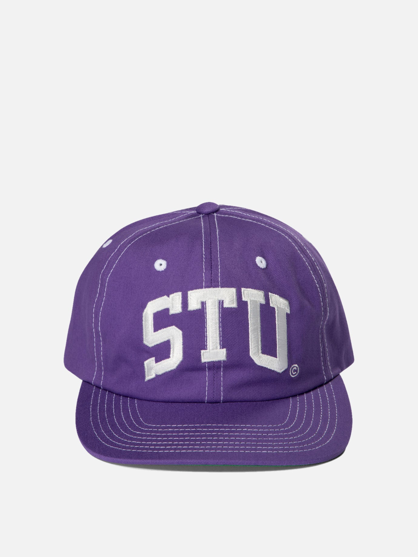 Stüssy "Stu Arch" cap Purple