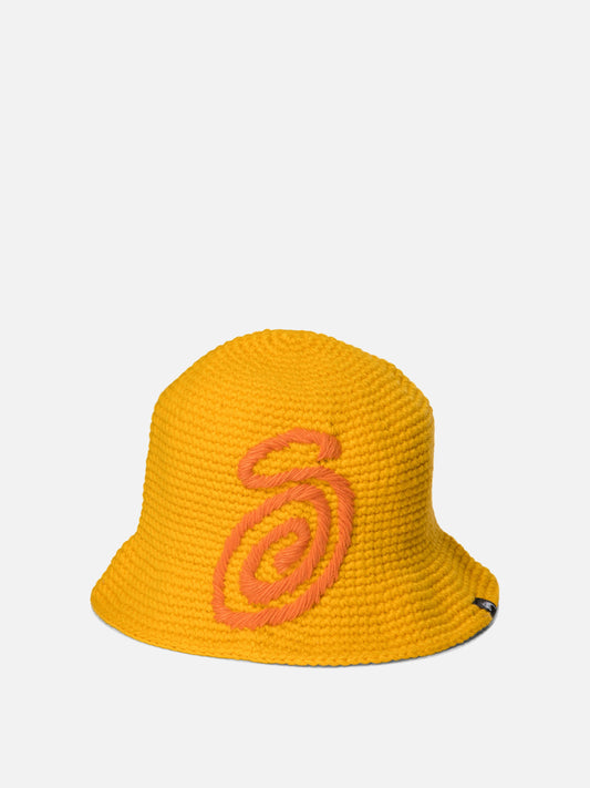 Stüssy "Swirly S" cap Yellow