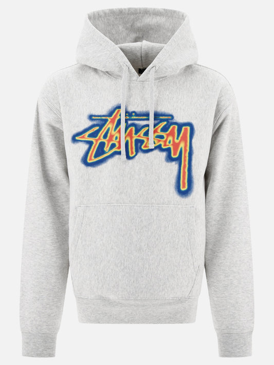 Stüssy "Basic Stüssy" hoodie Grey