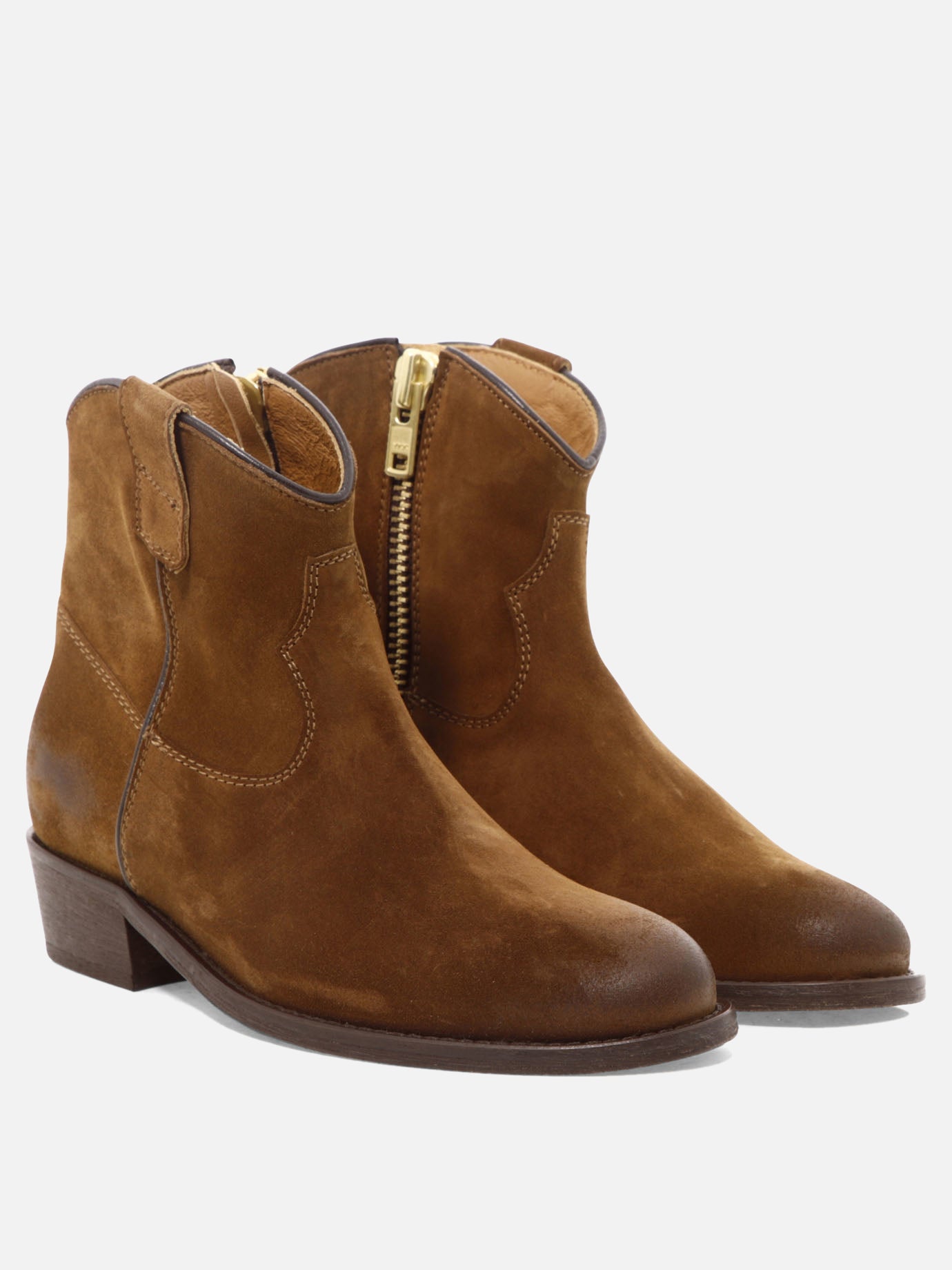 Via Roma 15 "Martora" ankle boots Brown