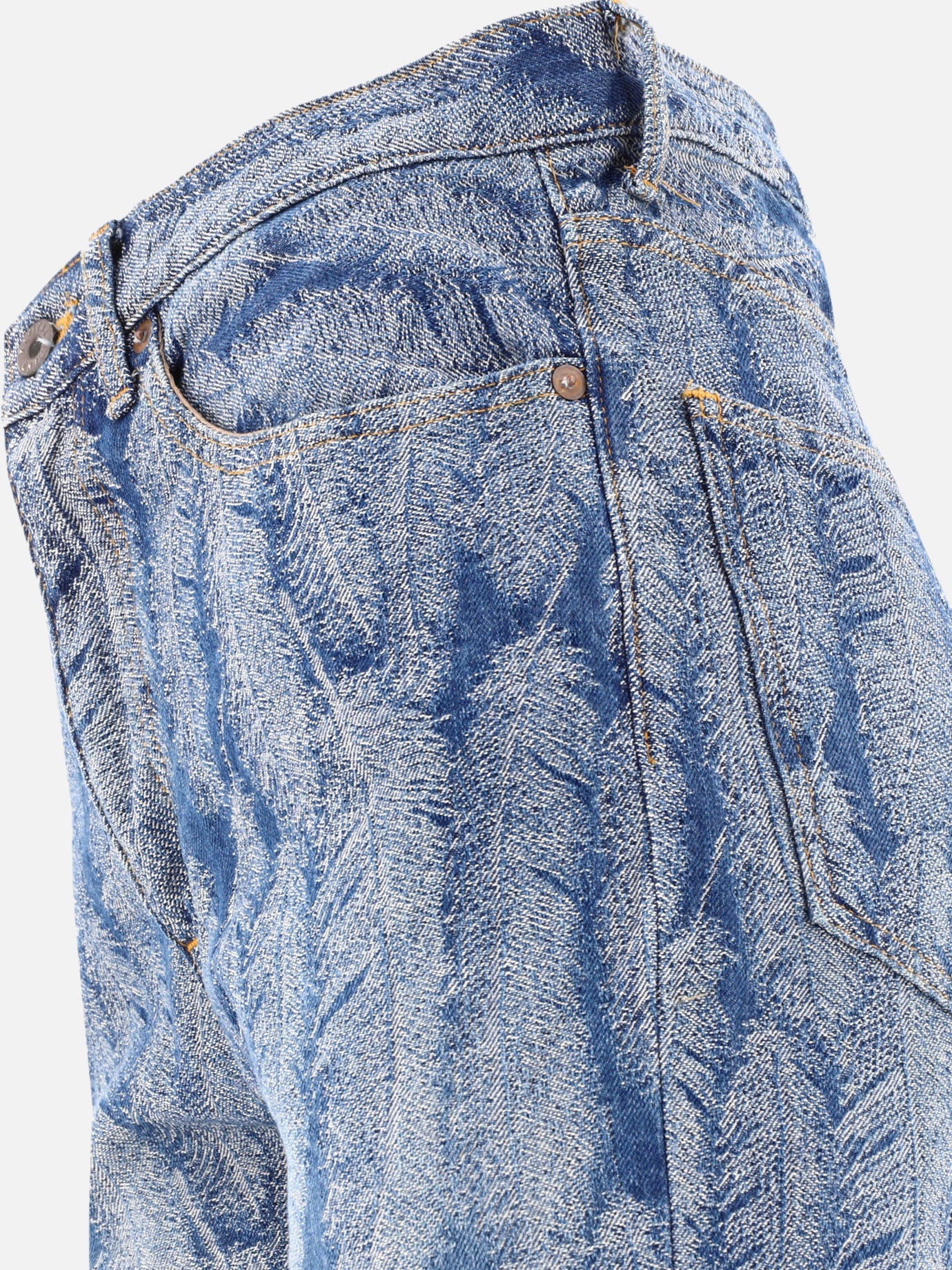 KAPITAL "Magpie" jeans Light blue