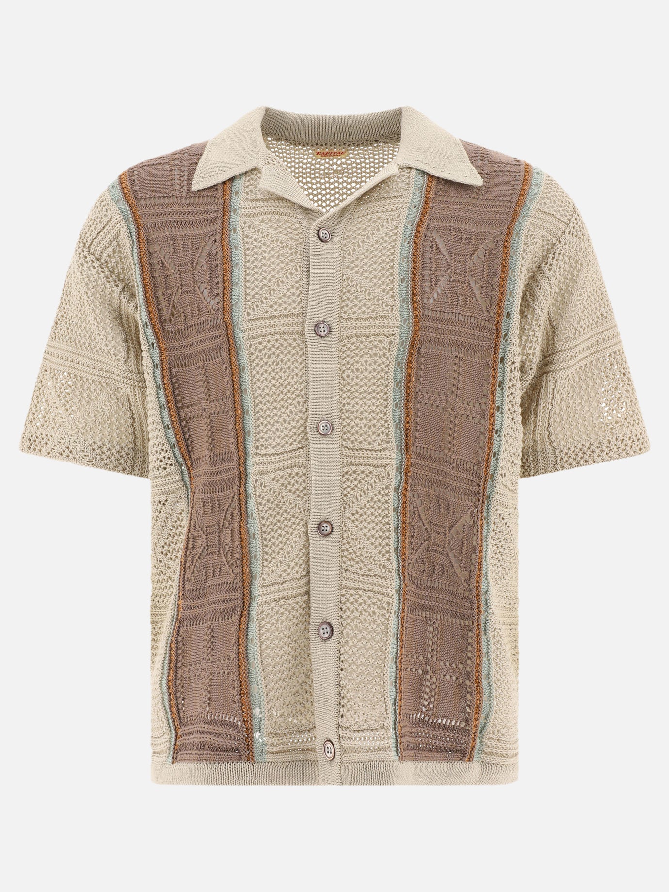 "7G Crochet Knit Tennessee Aloha Polo" shirt