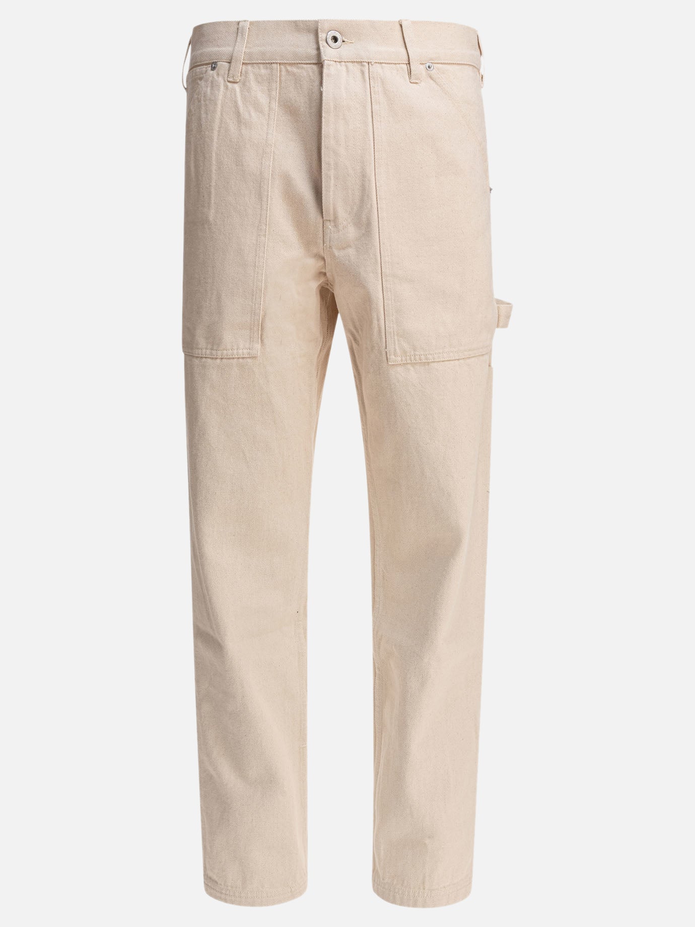 Work pants Solid colour  Beige - Alex Mill Men | PDP | VIETTI Online Store | Zoom-Modal
