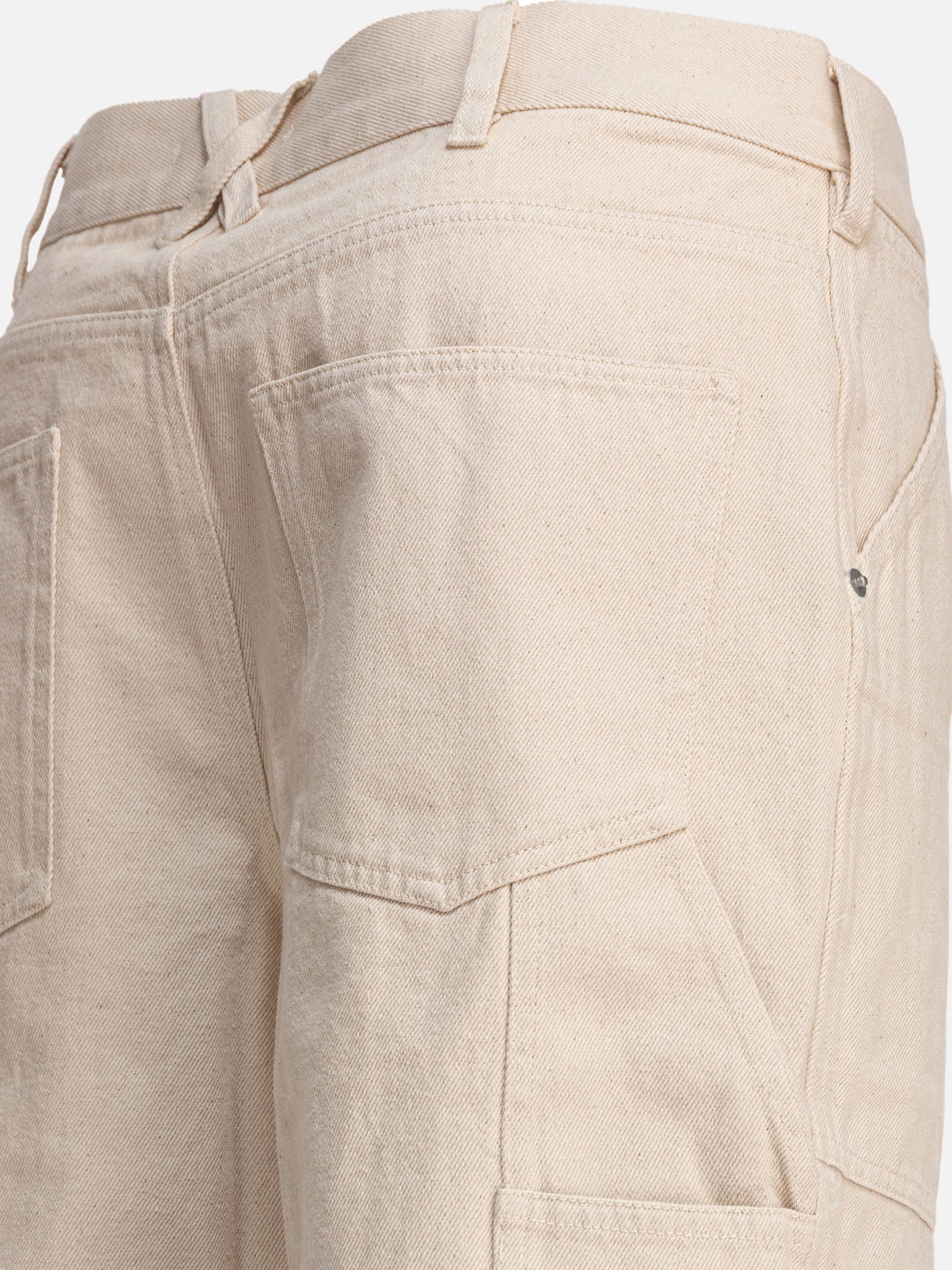 Work pants Solid colour  Beige - Alex Mill Men | PDP | VIETTI Online Store | thumbnail_4