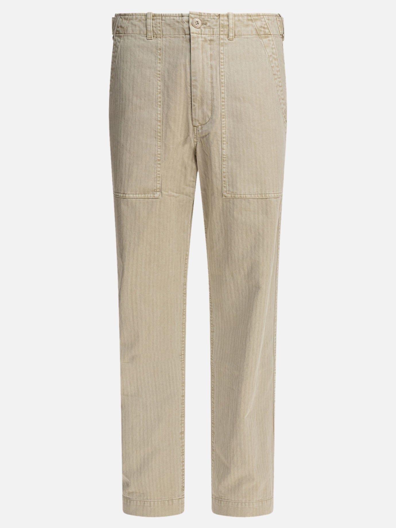 Pantaloni casual Solid colour  Beige - Alex Mill Uomo | PDP | VIETTI Online Store | thumbnail