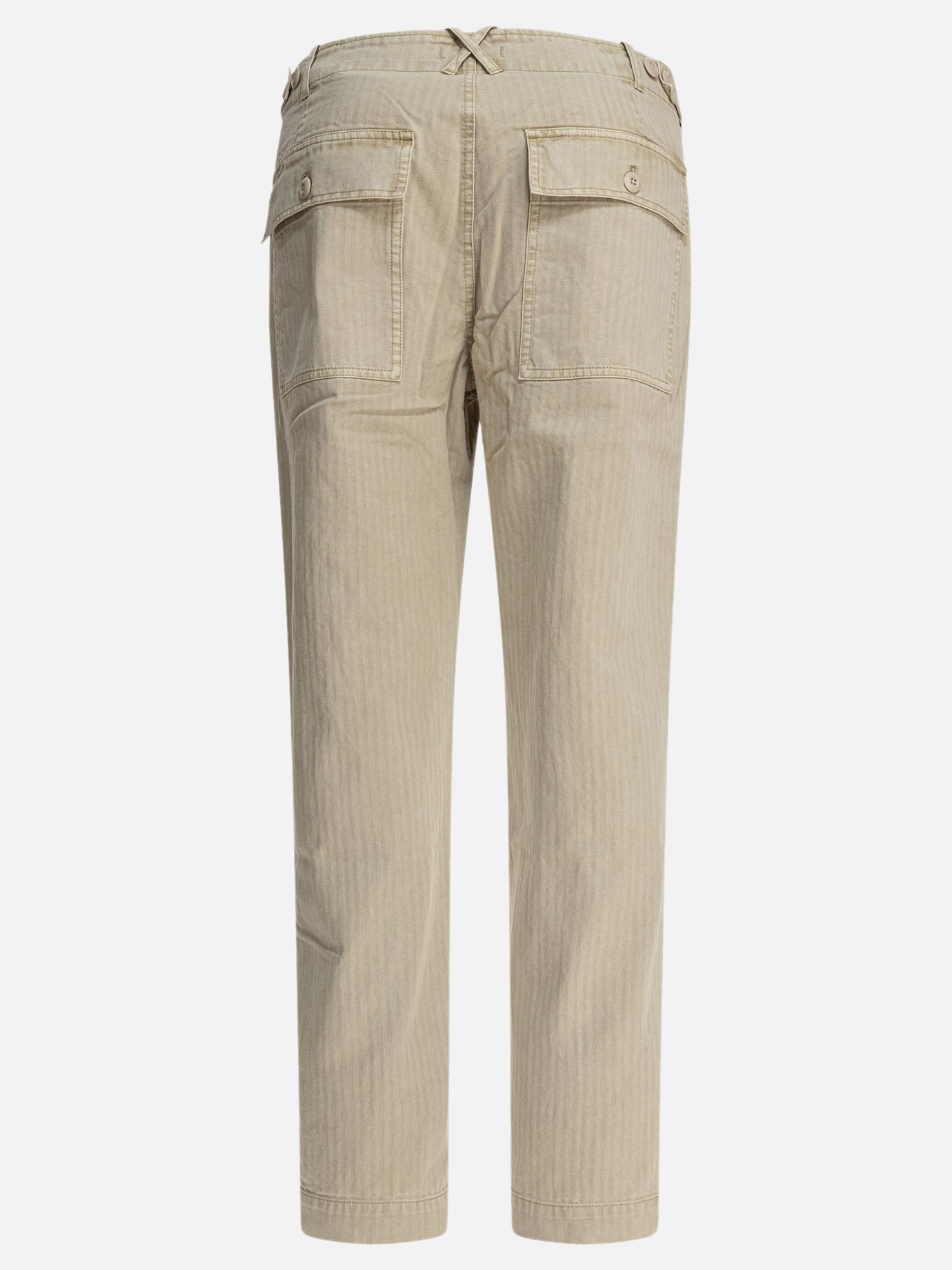 Pantaloni casual Solid colour  Beige - Alex Mill Uomo | PDP | VIETTI Online Store | thumbnail_2