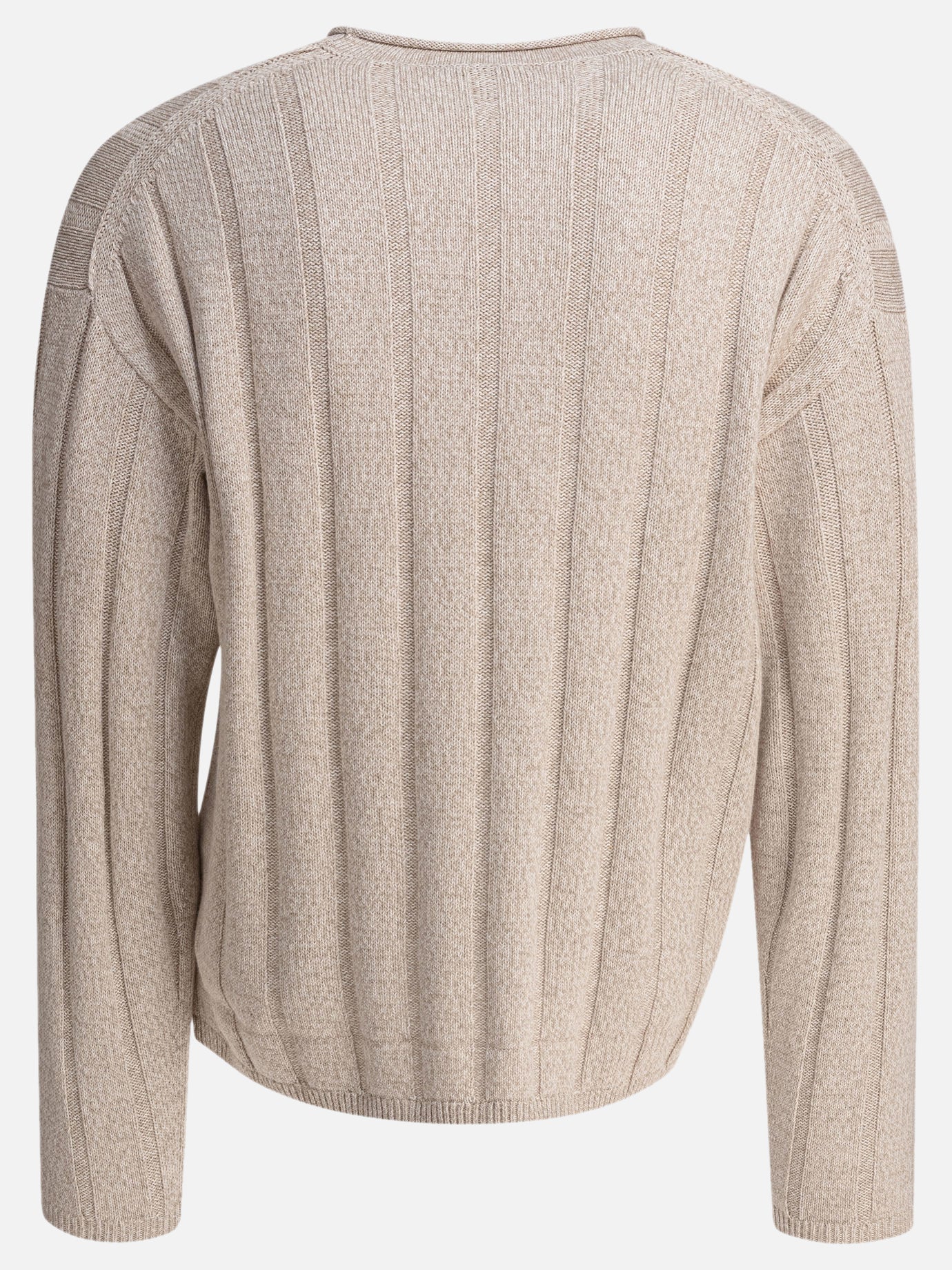 Crewneck sweaters Solid colour  Beige - Alex Mill Men | PDP | VIETTI Online Store | Zoom-Modal_2
