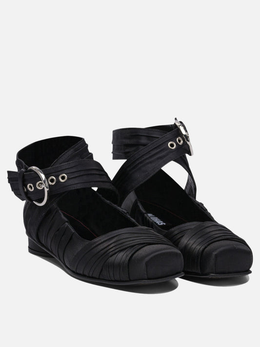 Ballerine classiche 60% polyethylene 40% recycled polyester - 100% cuerolite  Nero - Alohas Donna | PLP | VIETTI Online Store | 2
