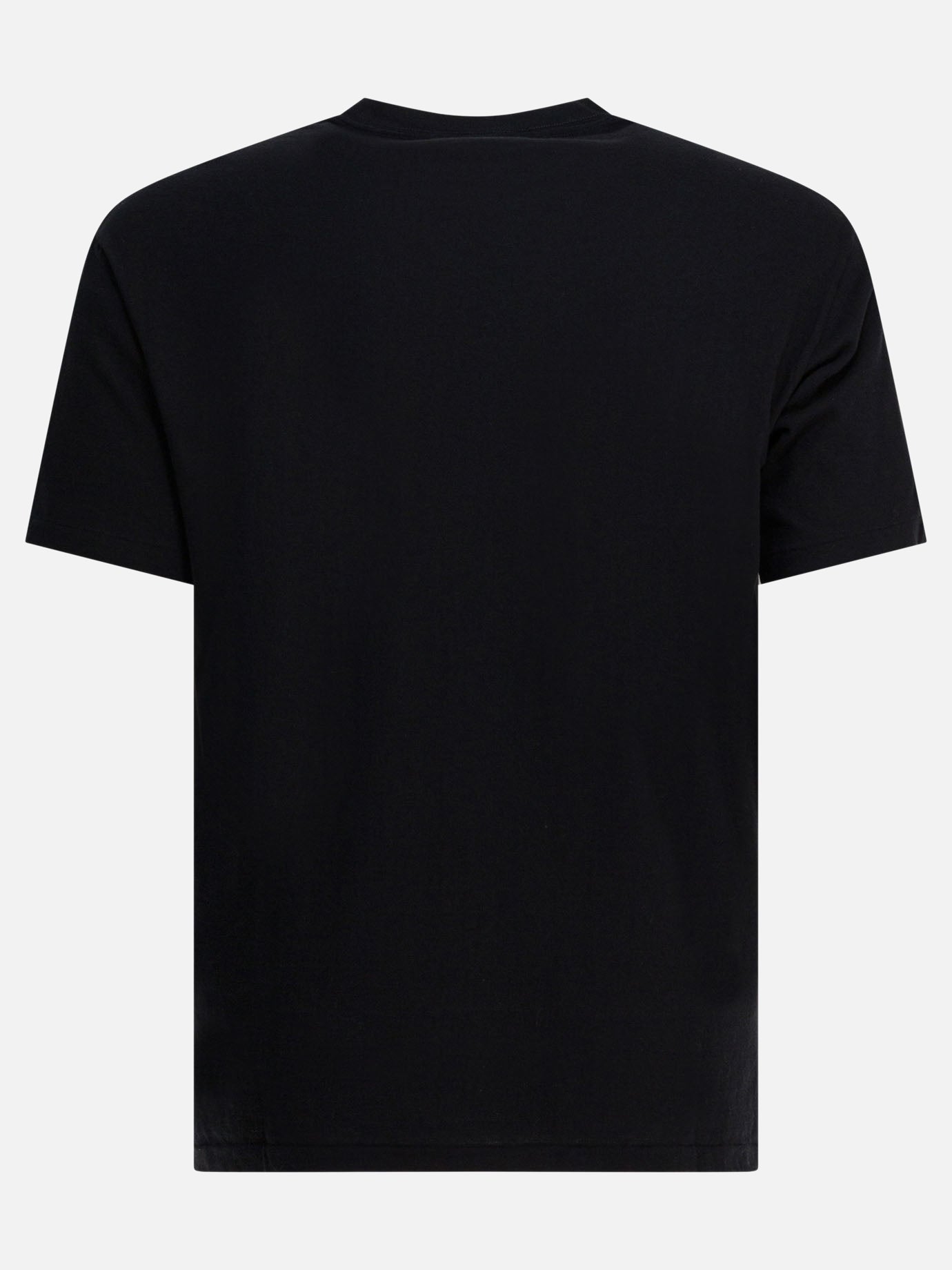 T-shirt girocollo Solid colour  Nero - Auralee Uomo | PDP | VIETTI Online Store | Zoom-Modal_2
