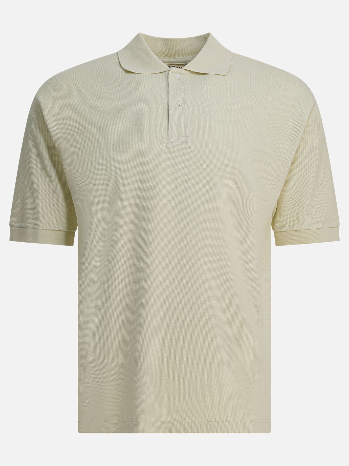 Polo shirts with buttons Solid colour  Beige - Auralee Men | PDP | VIETTI Online Store | Zoom-Modal
