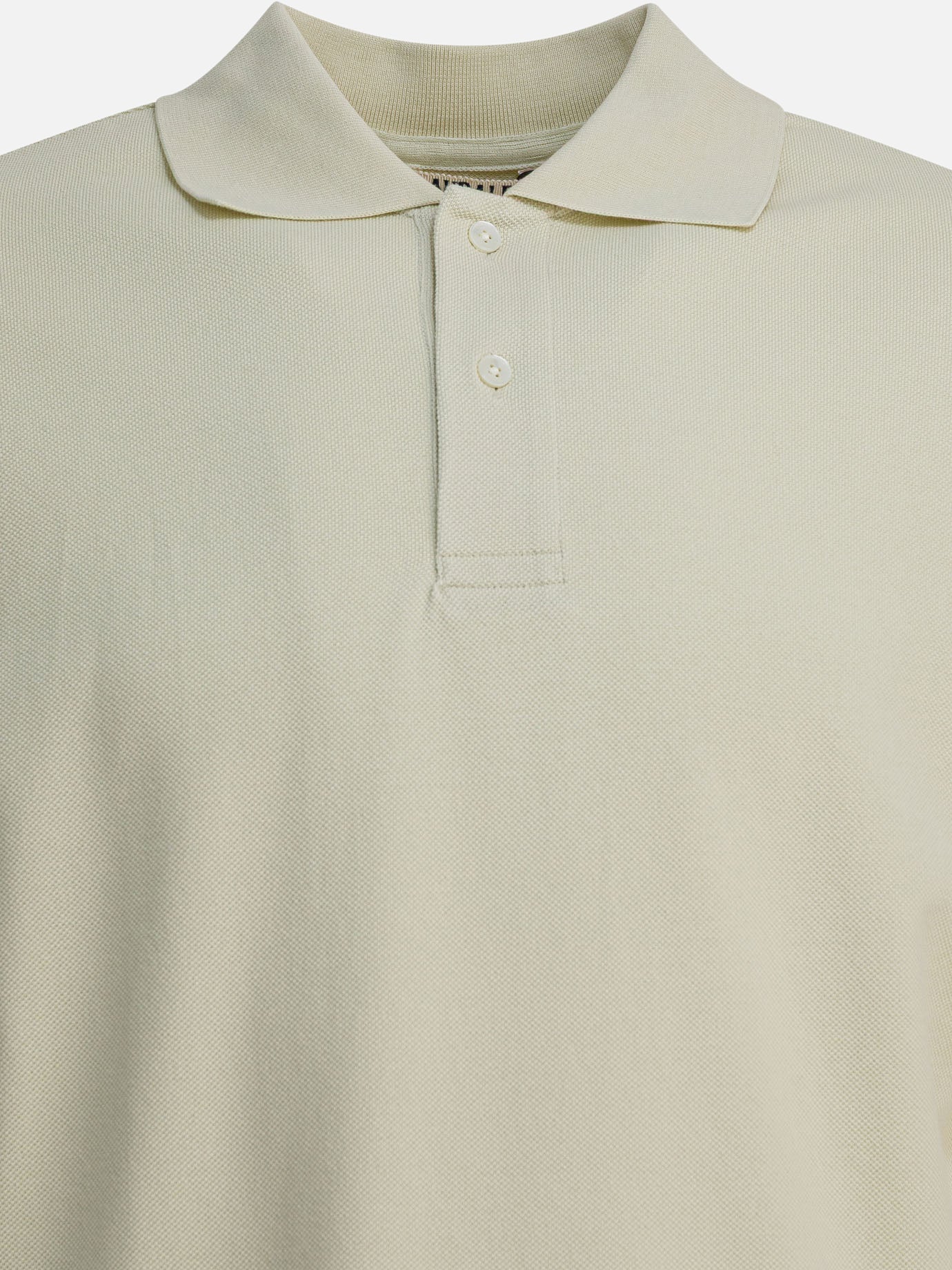 Polo shirts with buttons Solid colour  Beige - Auralee Men | PDP | VIETTI Online Store | thumbnail_3