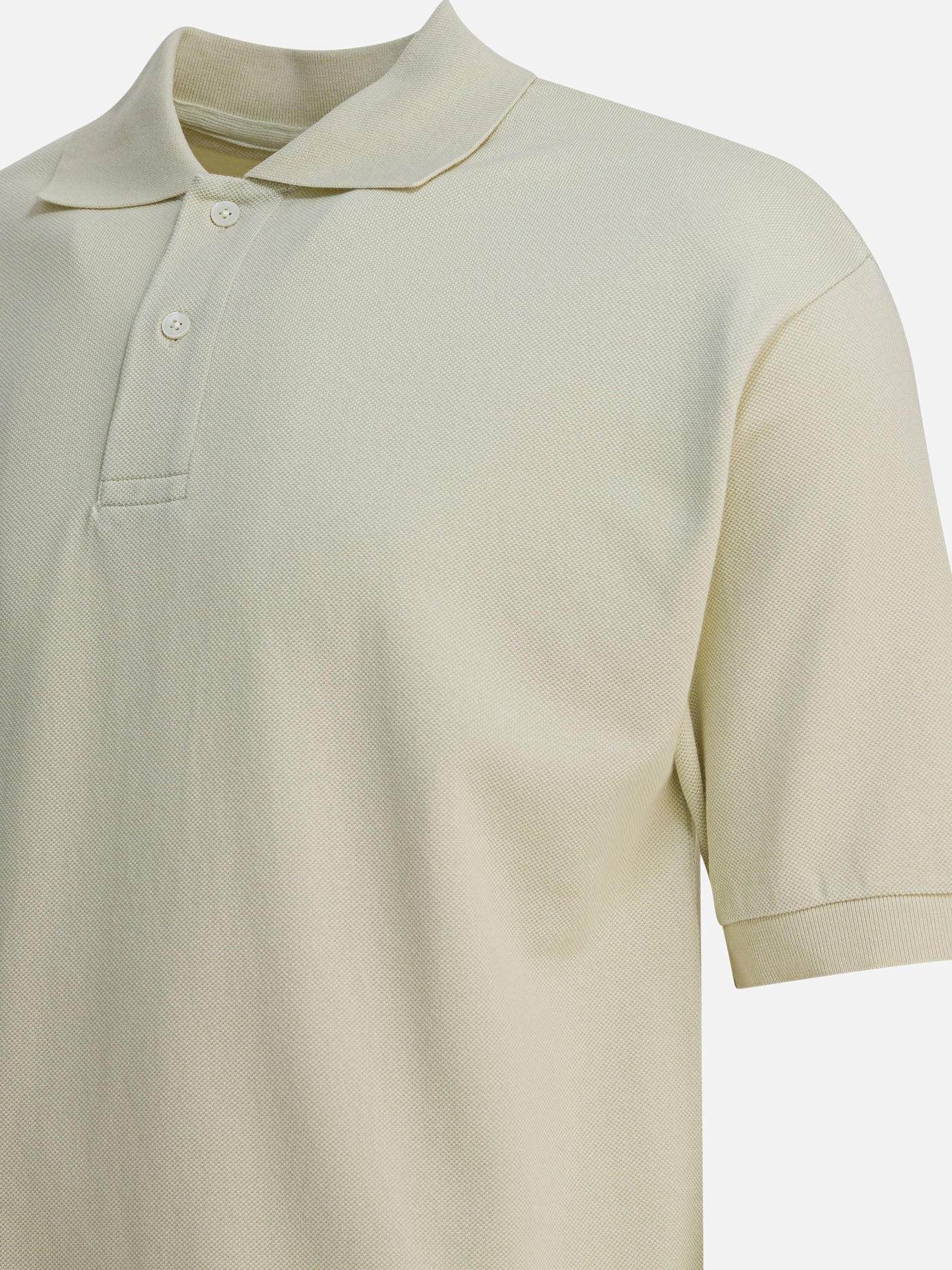 Polo shirts with buttons Solid colour  Beige - Auralee Men | PDP | VIETTI Online Store | Zoom-Modal_4
