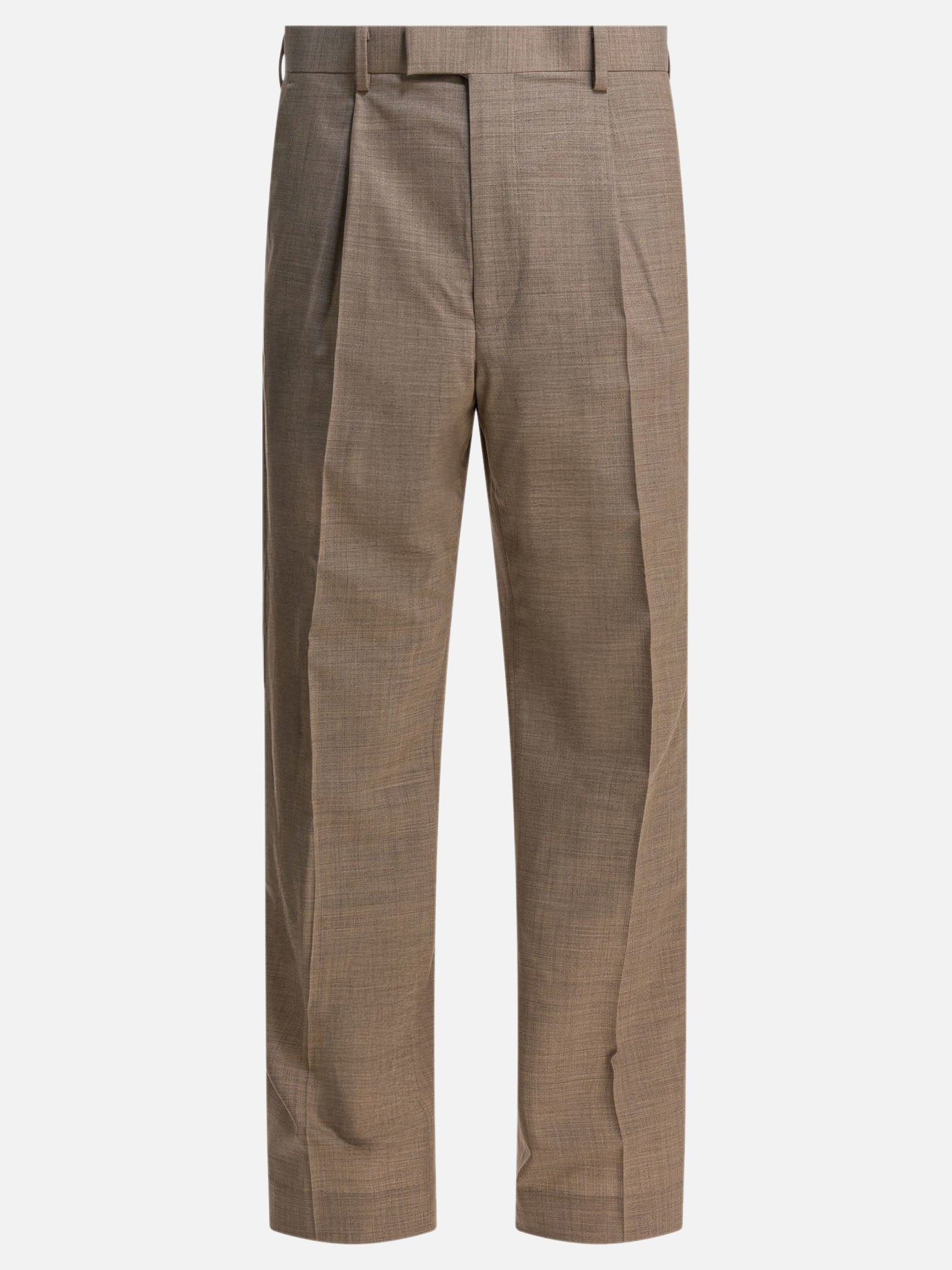 Leisure trousers Solid colour  Beige - Auralee Men | PDP | VIETTI Online Store | Zoom-Modal
