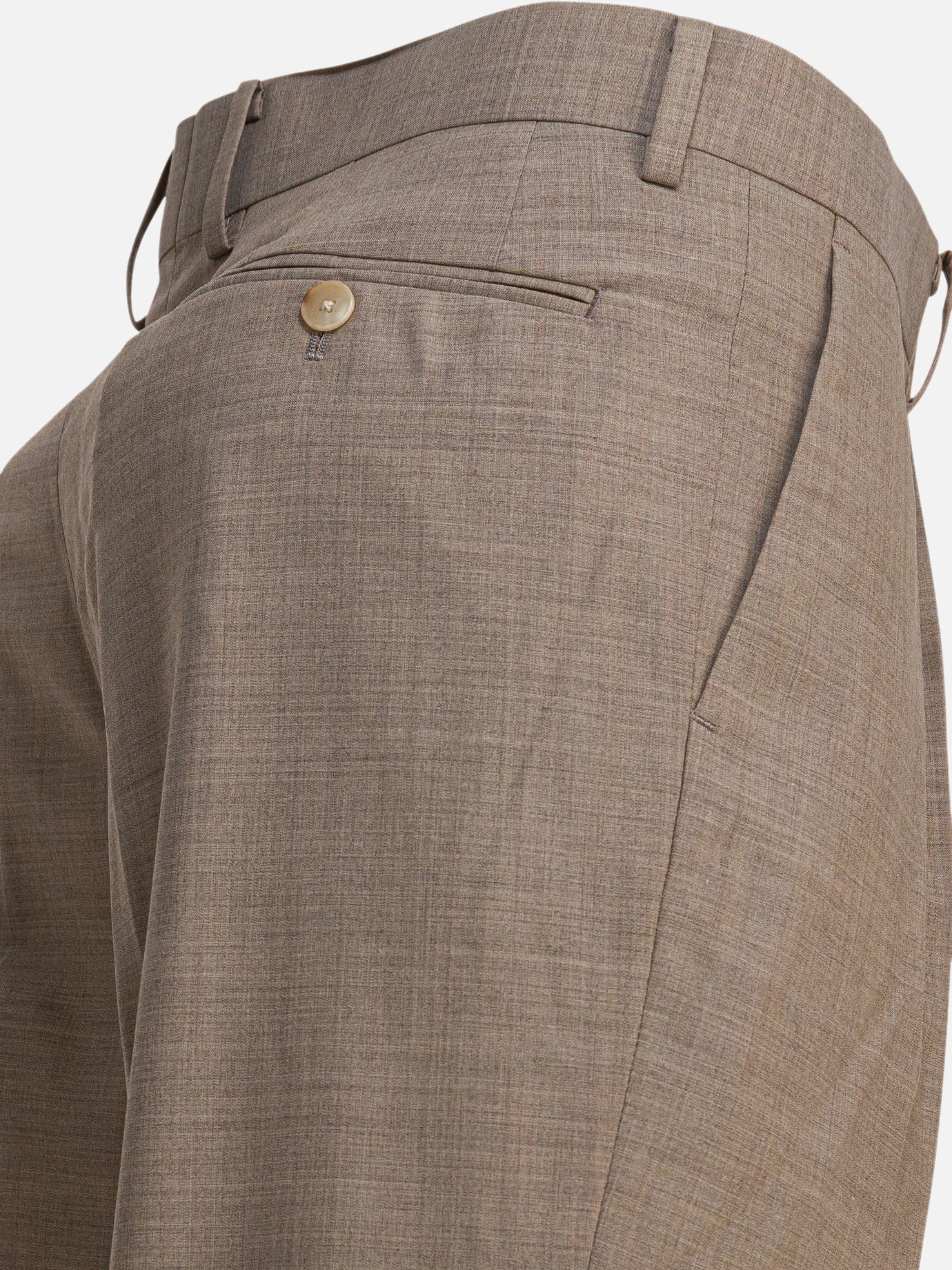 Leisure trousers Solid colour  Beige - Auralee Men | PDP | VIETTI Online Store | Zoom-Modal_4
