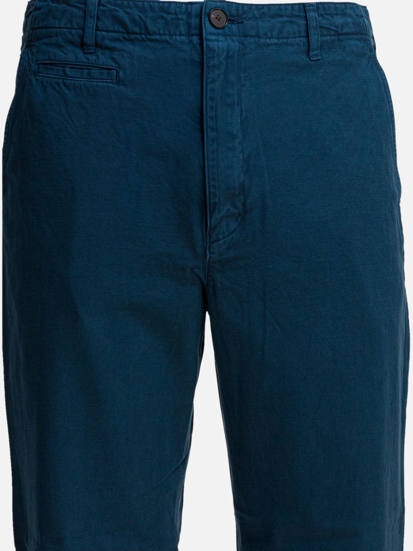 Leisure trousers Solid colour  Blue - Auralee Men | PDP | VIETTI Online Store | thumbnail_3