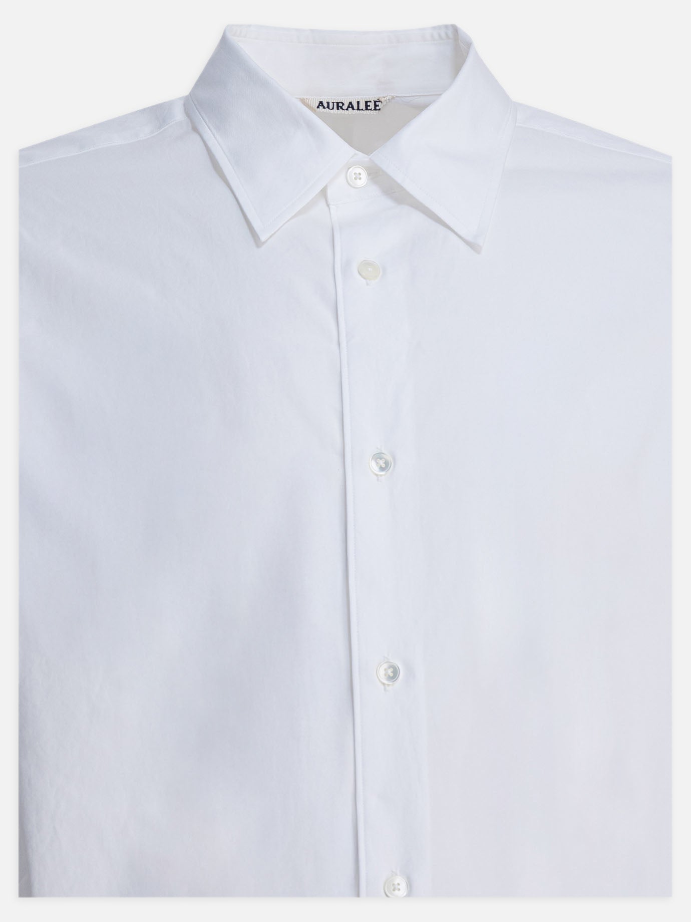 Camicie formali Solid colour  Bianco - Auralee Uomo | PDP | VIETTI Online Store | thumbnail_3