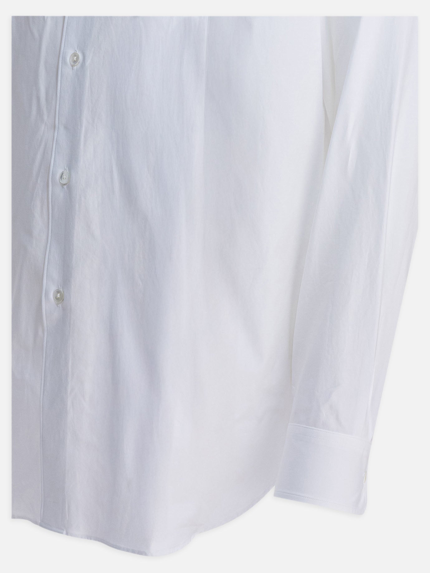 Camicie formali Solid colour  Bianco - Auralee Uomo | PDP | VIETTI Online Store | thumbnail_4