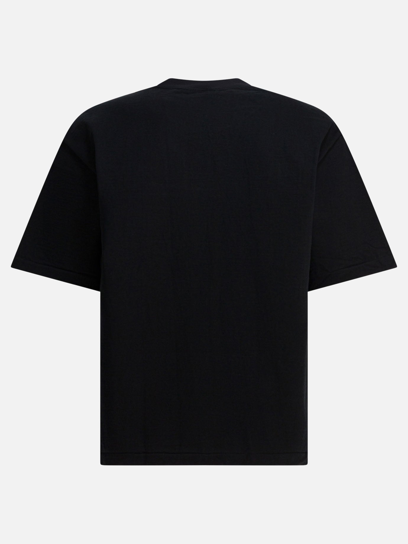 Crewneck t-shirts Solid colour  Black - Auralee Men | PDP | VIETTI Online Store | Zoom-Modal_2
