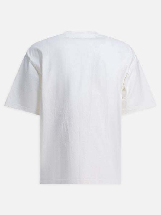 T-shirt girocollo Solid colour  Bianco - Auralee Uomo | PLP | VIETTI Online Store | 2

