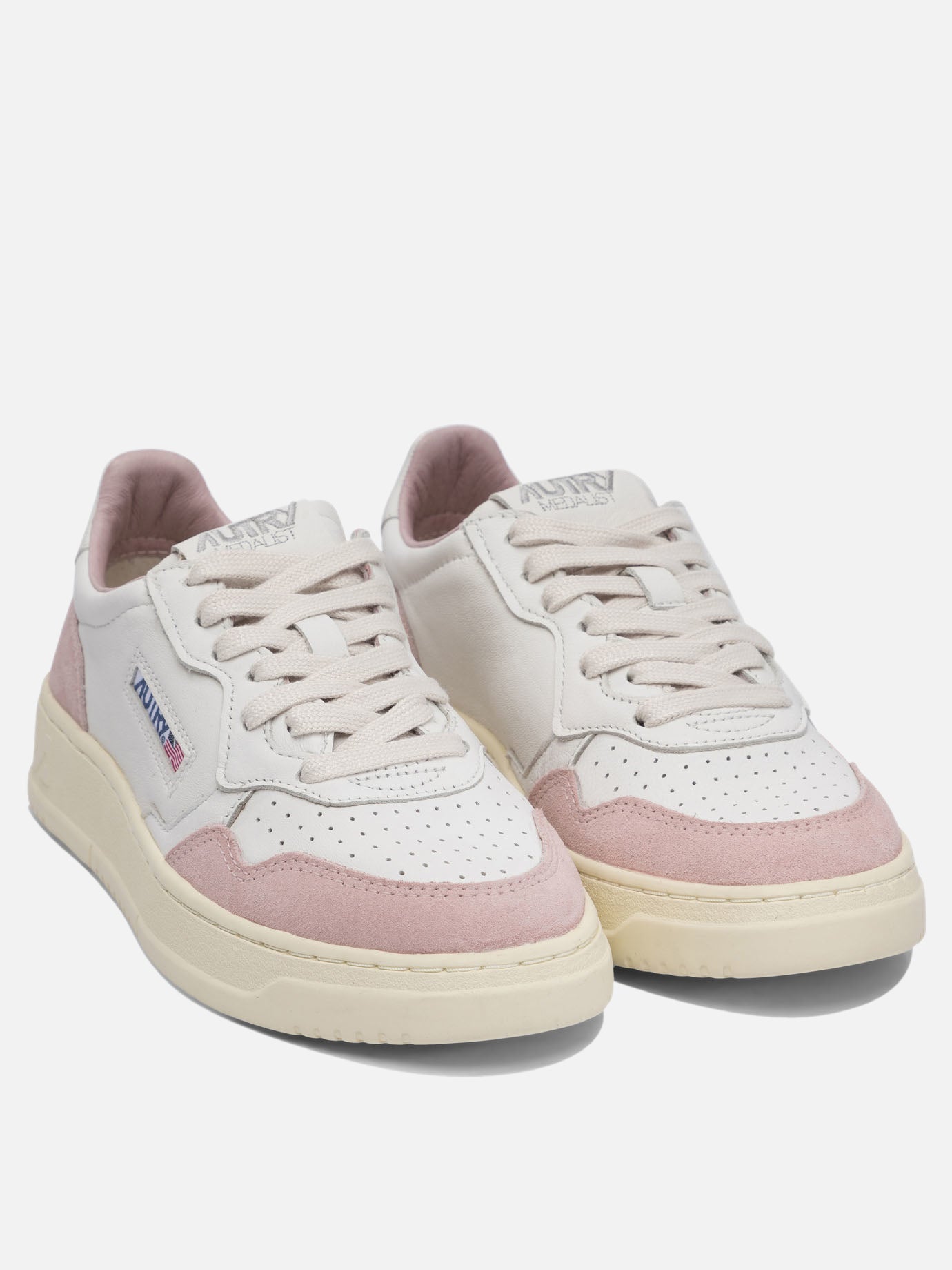 Low top sneakers 100% cow leather - 100% rubber  White - Autry Women | PDP | VIETTI Online Store | Zoom-Modal_2
