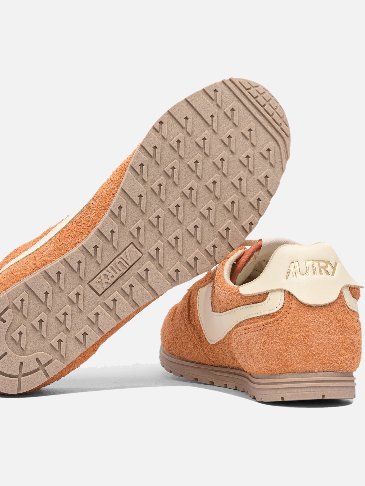 Sneaker basse 90% suede 5% nylon 5% leather - 100% rubber  Arancione - Autry Uomo | PDP | VIETTI Online Store | thumbnail_5