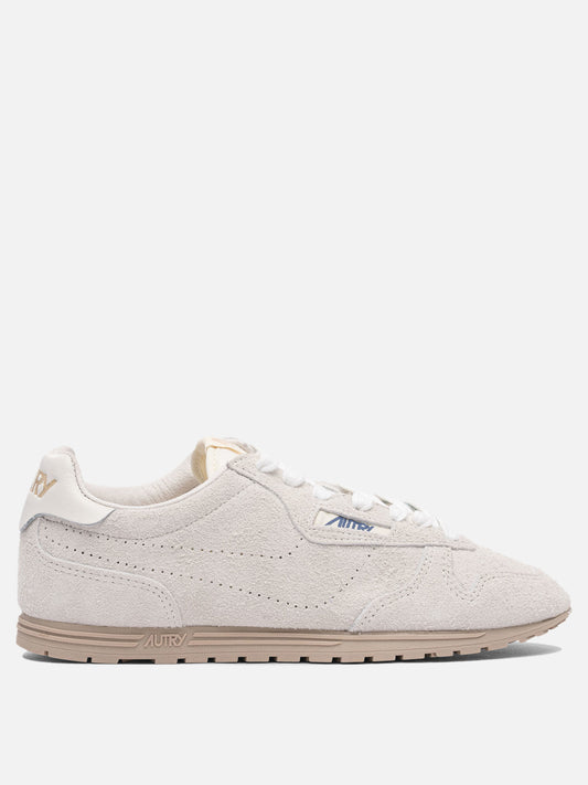 Sneaker basse 89% polyurethane leather 10% nylon 1% leather  Bianco - Autry Donna | PDP | VIETTI Online Store 
